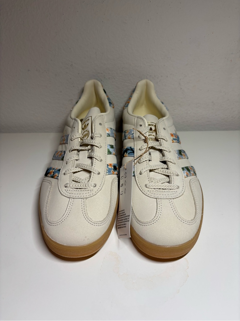 NEW ADIDAS Gazelle X Liberty London Mitsi Day Women’s Size 9 - Picture 3 of 7